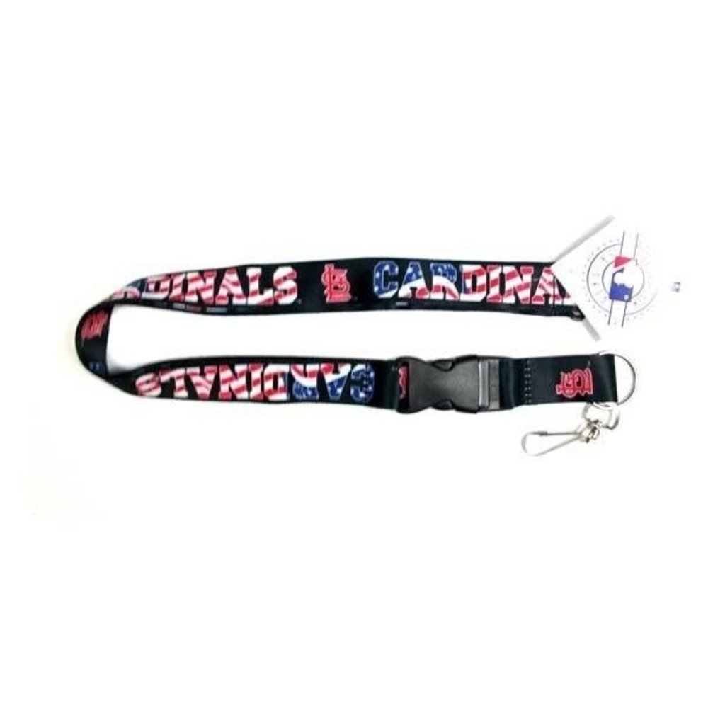 Celebrate USA 250 Years w/Boston Red Sox Lanyard Keychain USA Stars & Stripes